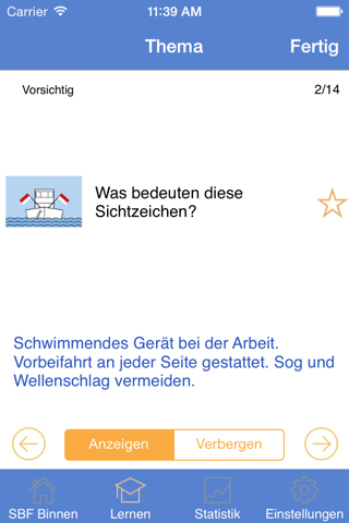 SBF Binnen App - Sportbootführerschein Binnen screenshot 4