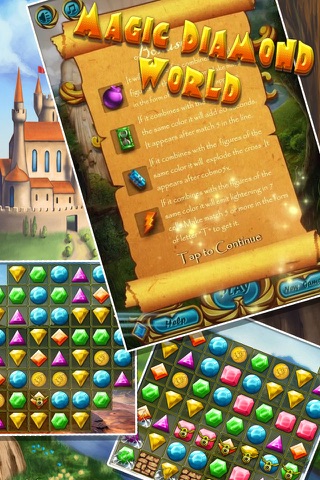 Magic Diamond World- Pocket Edition screenshot 2