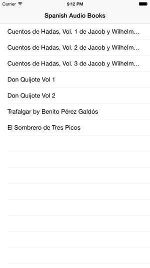 Spanish Audio Books