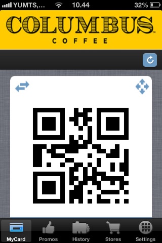 Columbus Coffee Rewards App screenshot 2