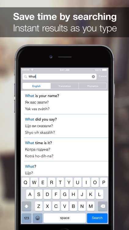 SpeakEasy Ukrainian ~ Offline Phrasebook and Flashcards with Native Speaker Voice and Phonetics