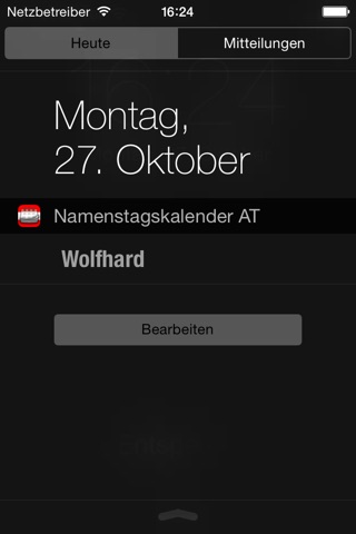 Namenstagskalender AT screenshot 4