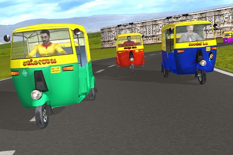 Auto Rickshaw Rash (Ad-Free Version) screenshot 2