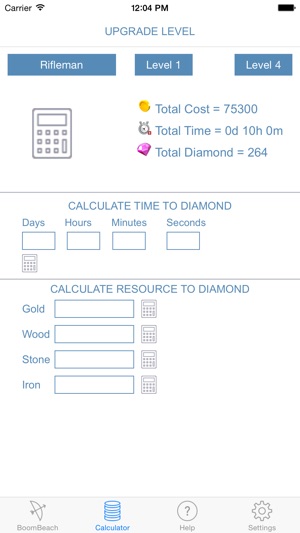 Free Diamond Guide Calculator for Boom B