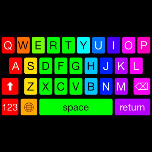 Rainbow Keyboard.