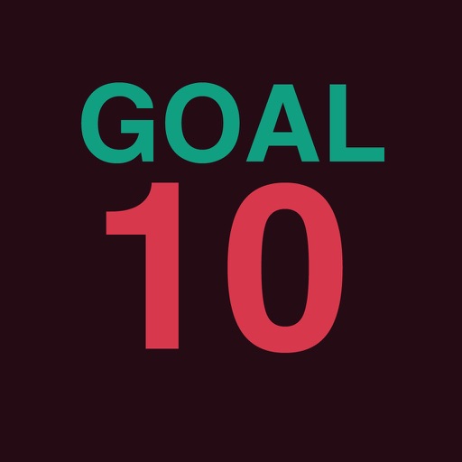 Goal 10 iOS App