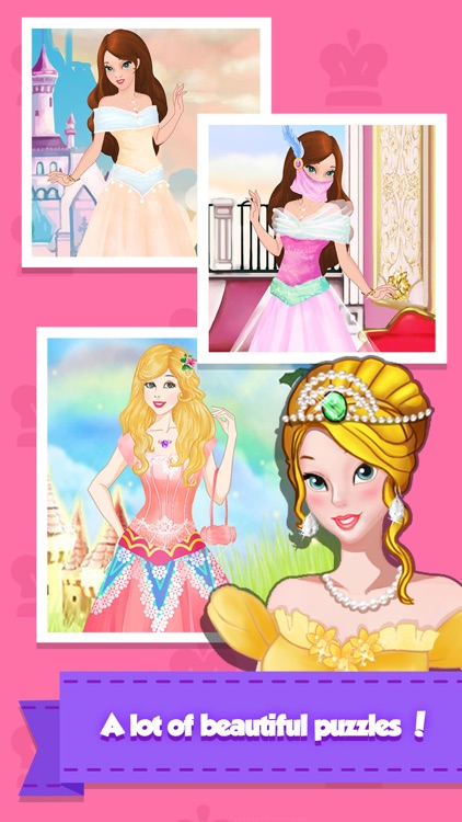 Jigsaw Puzzle: Royal Princess Girls - Kids Games