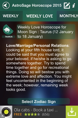 Horoscope 2019 Astrology screenshot 3