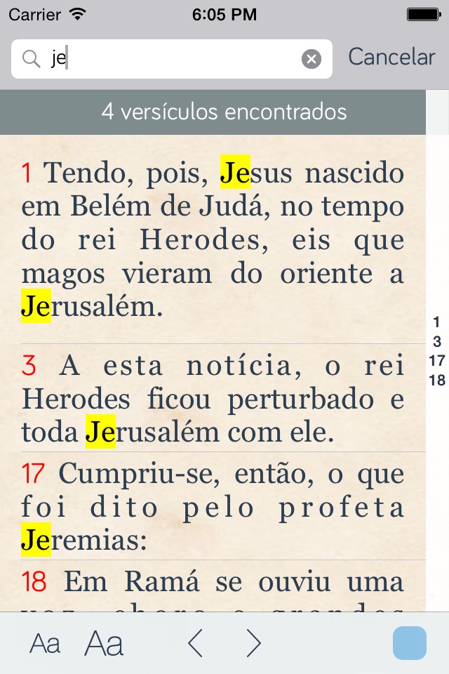 Pocket Biblia - Bíblia Católica screenshot 3