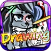 Drawing Desk Monster Pony : Draw and Paint on my Coloring Book Edition