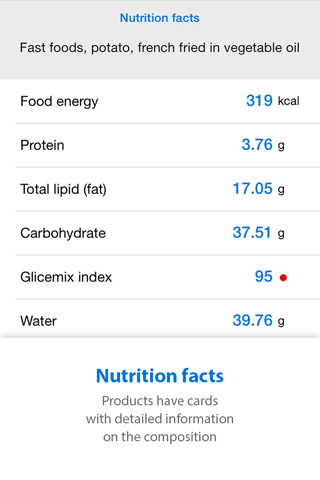DiaLife - calorie counter, calorie burn, glycemic index, weight tracking screenshot 3