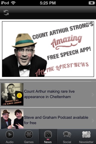 Count Arthur Strong Free Speech screenshot 4