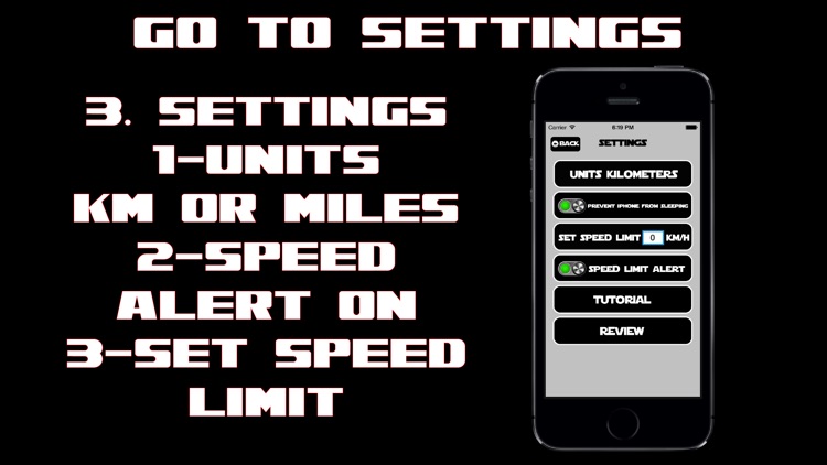 PebbSpeed-Speedometer and Speed Alert for Pebble screenshot-3