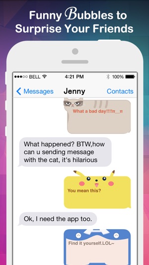 Fancy Message-Pimp Text with Emoji Keybo