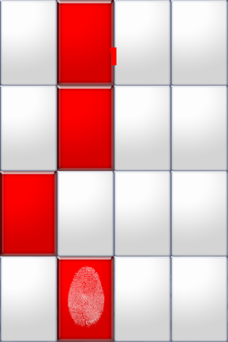 Don't touch white tiles - Red tile Edition piano speed and accuracy style screenshot 3