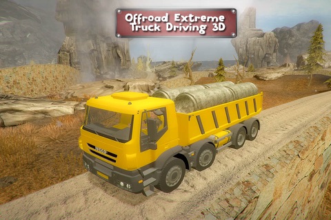 Offroad Extreme Truck Driving 3D screenshot 3