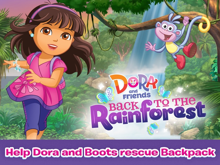 Dora and Friends Back to the Rainforest HD screenshot-0