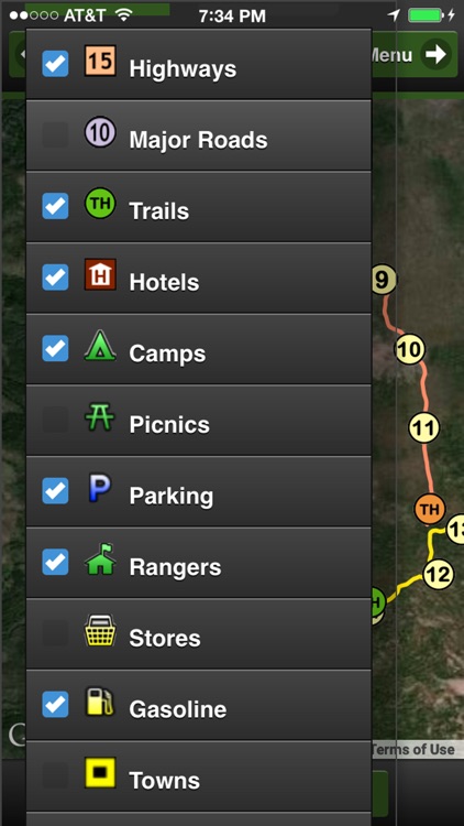 Crater Lake Trail Map Offline screenshot-3