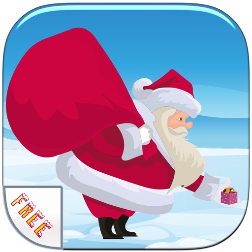 Santa Jack Running With No Sleigh - Be The Fastest Northern Gift Supplier FREE by Golden Goose Production iOS App