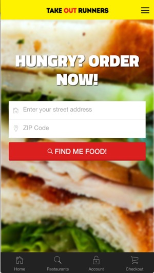 Takeout Runners Restaurant Delivery Service(圖1)-速報App