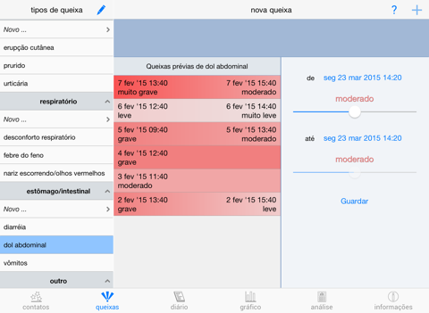 Allergy Analyzer HD screenshot 4