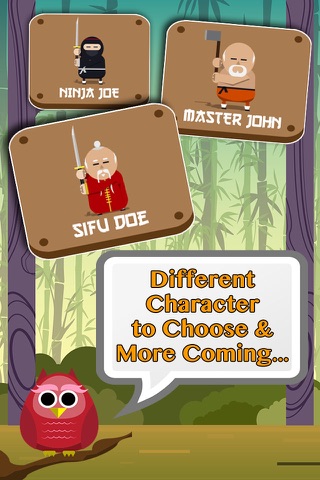 Ninja Chop Wood: Test your speed & reflex game screenshot 4