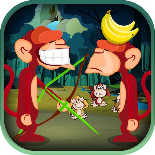 A Monkey Apple Shoot-er – Hit The Banana with bow and arrow Aim Challenge Free icon