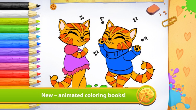 Kitties - Living Coloring screenshot-3