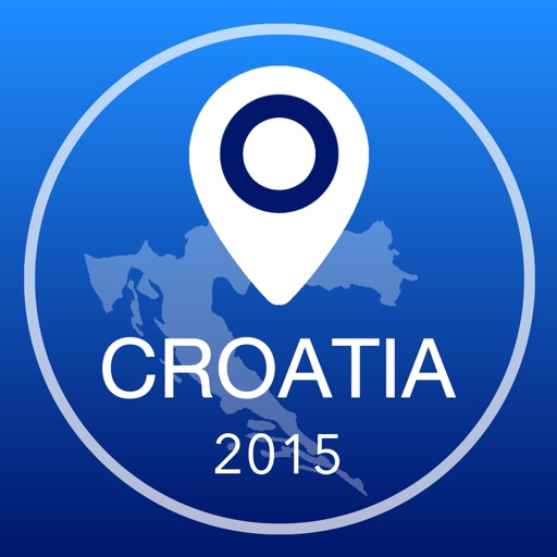 Croatia Offline Map + City Guide Navigator, Attractions and Transports icon