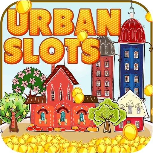 A Super Slots in Urban City - Spin your Luck with Jackpot Win icon