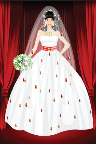Fashion Bride Dressup Game screenshot 2