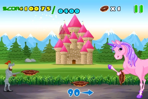 Pony Donut Toss -  Little Magical Unicorn Challenge- Free screenshot 4