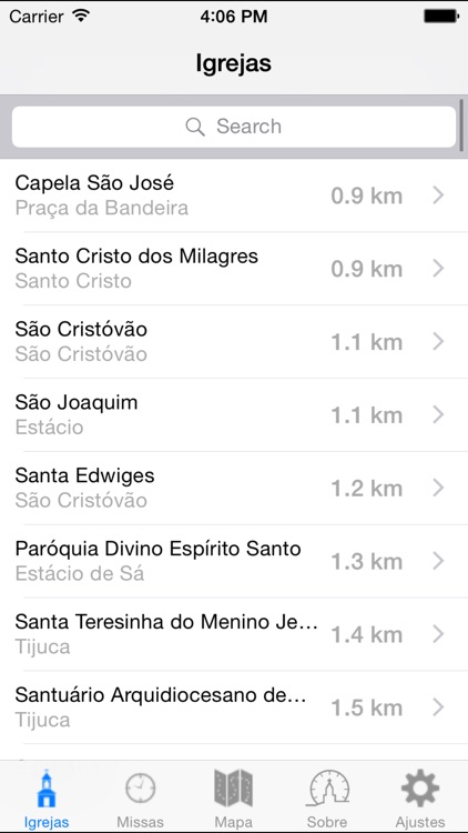 Catholic Churches in Rio