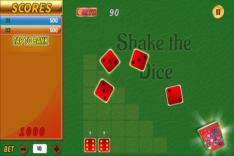 Hot Farkle Addict 10,000 Deluxe Casino Dice Game Free screenshot 2