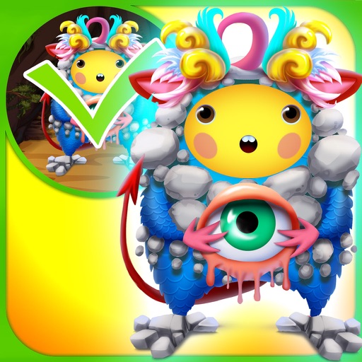 My Secret World Of Monsters Draw And Copy Club Game - Free App icon