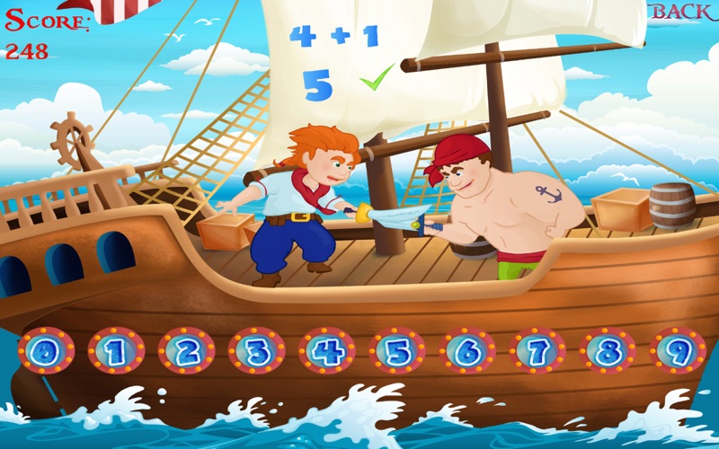 Pirate Sword Fight - Fun Educational Counting Game For Kids - LITE VERSION thumbnail 3