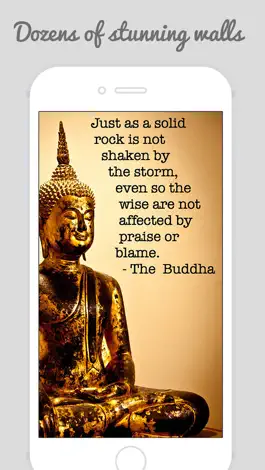 Game screenshot Inspirational Buddha Quotes - Wisdom Words for Buddhist apk