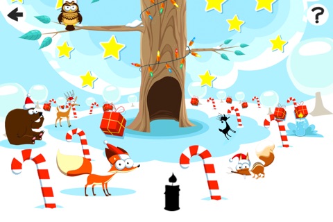 Christmas Animals in The Winter Wonderland: Kids-Game & Tricky Puzzle for My Baby screenshot 4