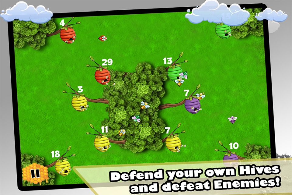 Bee Swarms War - Race The Flows screenshot 3