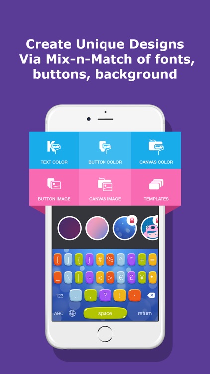 Color Keyboard Changer - Customize Keyboard Text, Button, Font, Background for iOS8