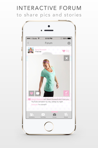 Sarah Fit Official App screenshot 4