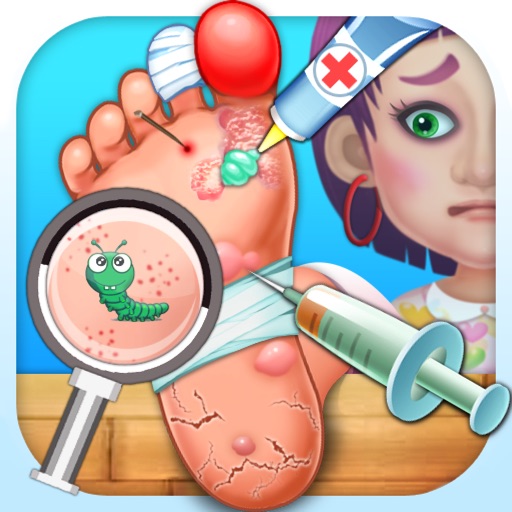 Little Foot Doctor - kids games