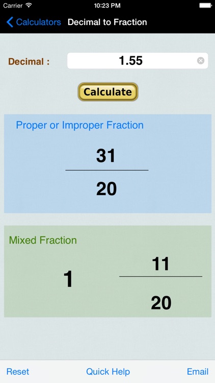 Decimal to Fraction Converter & Calculator