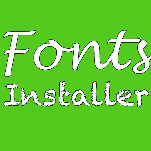 Font installer. Font for PC.