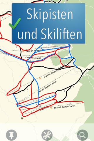 Zillertal Ski Map screenshot 2