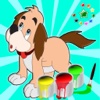 Puppy Love coloring book Fun2draw Kid Paint Express