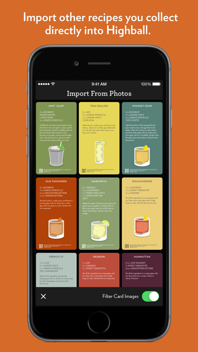 Highball - Share and Collect Cocktail Recipes screenshot