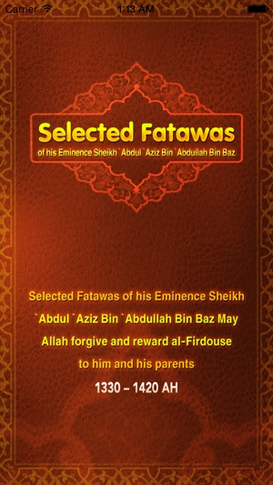 Selected Fatawas