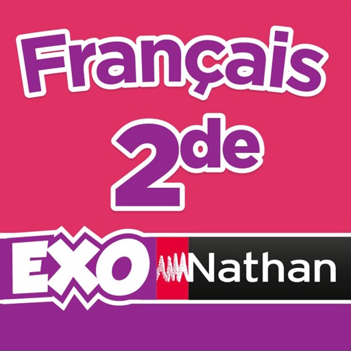 ExoNathan Français 2de : des exercices de révision et d’entraînement pour les élèves du lycée iOS App