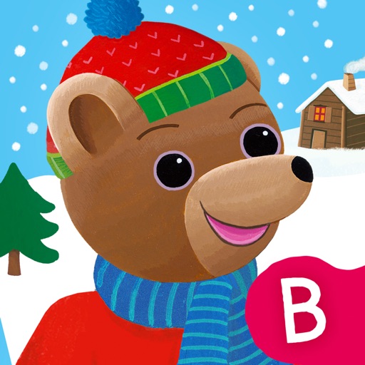 Les surprises de l’hiver avec Petit Ours Brun. Apprendre en s’amusant les quatre saisons. iOS App
